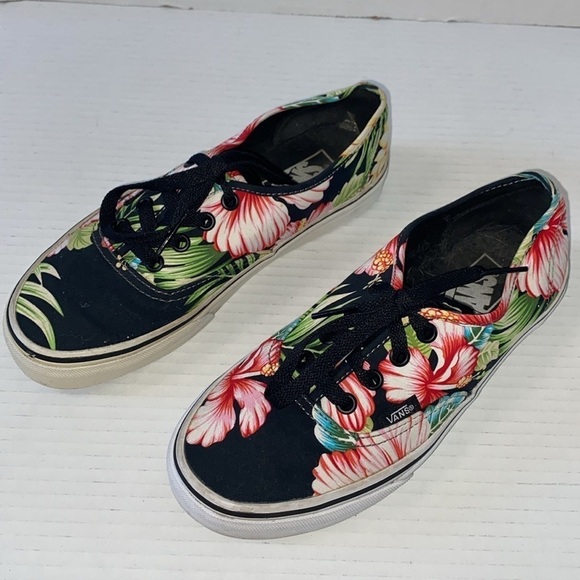 Vans Off The Wall Tropical Sneakers Size 6.5 - Picture 1 of 13